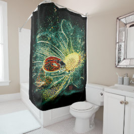 Insektenmodelle: Ladybug Life 01-03 Duschvorhang