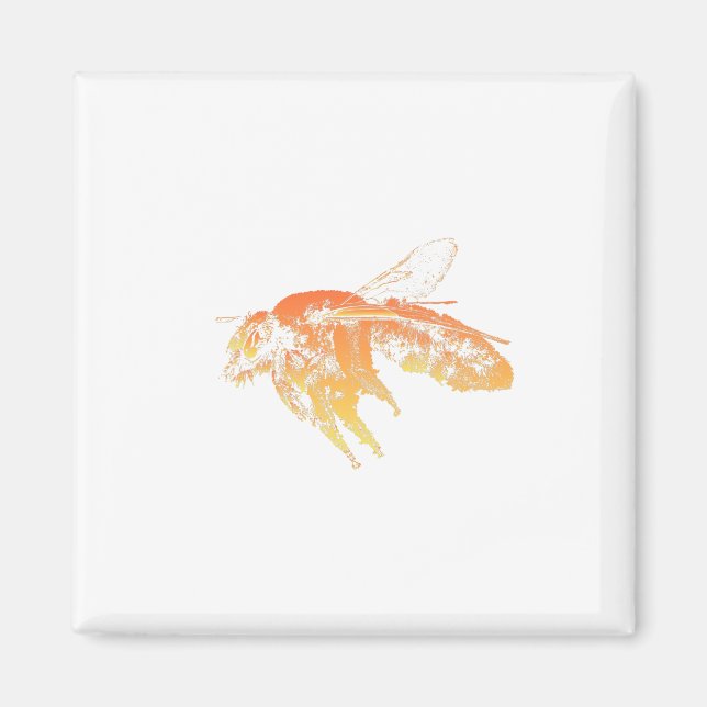 Insektenorange Magnet (Vorne)