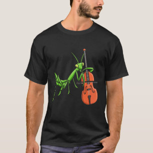 Insektensammeln Käfer Fangen Entomologe Violine T-Shirt