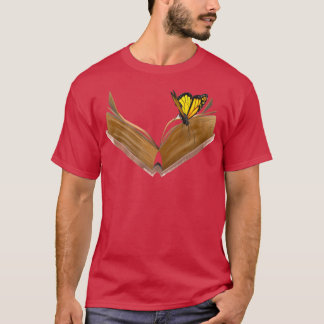 Insektenschmetterlingsbuch T-Shirt