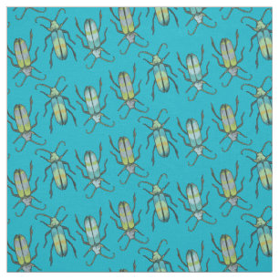 Insektenzeichnungs-Kunstmuster Stoff