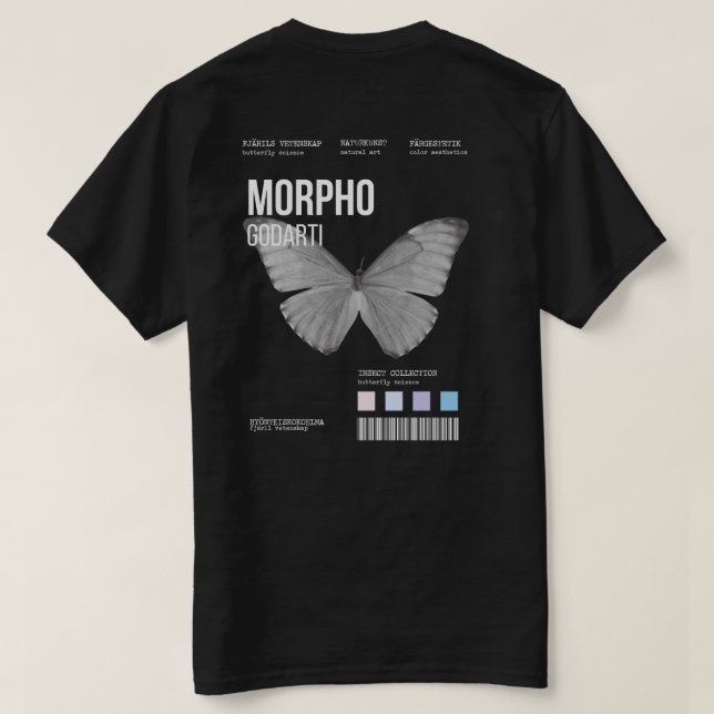 INSEKTSAMMLUNG T-Shirt (Design Rückseite)