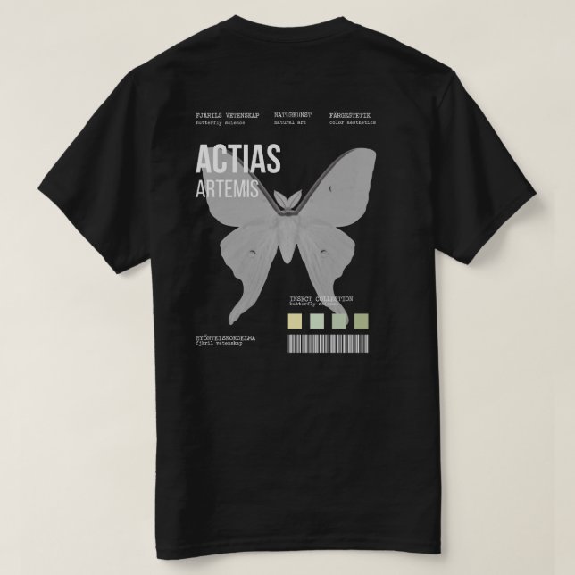 INSEKTSAMMLUNG T-Shirt (Design Rückseite)
