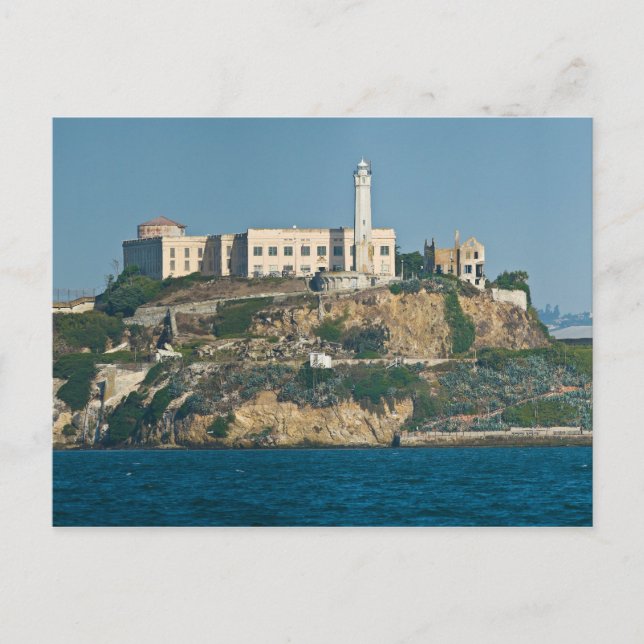 Insel Alcatraz Gefangenschaft San Francisco Bay Postkarte (Vorderseite)