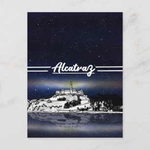 Insel Alcatraz Postkarte