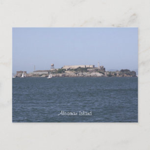 Insel Alcatraz Postkarte