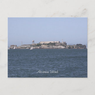 Insel Alcatraz Postkarte