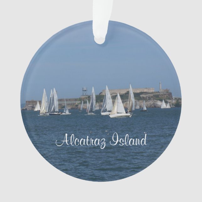 Insel Alcatraz - San Francisco #4 Ornament (Vorderseite)