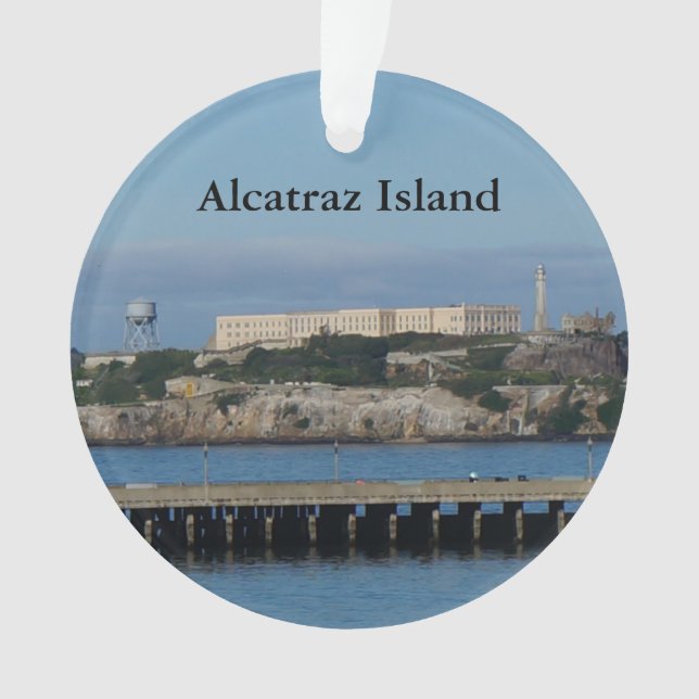 Insel Alcatraz - San Francisco #6 Ornament (Vorderseite)
