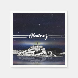 Insel Alcatraz Serviette