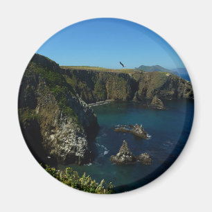 Insel Anacapa auf den Kanalinseln Magnet