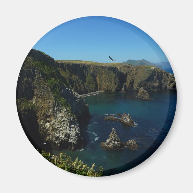 Insel Anacapa auf den Kanalinseln Magnet (Vorne)