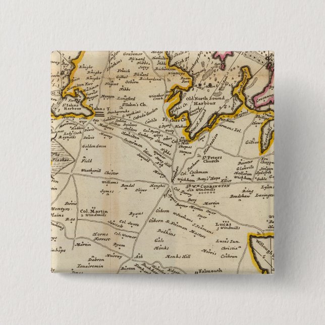 Insel Antego Button (Vorderseite)