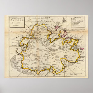 Insel Antego Poster