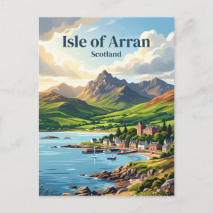 Insel Arran Schottland Postkarte