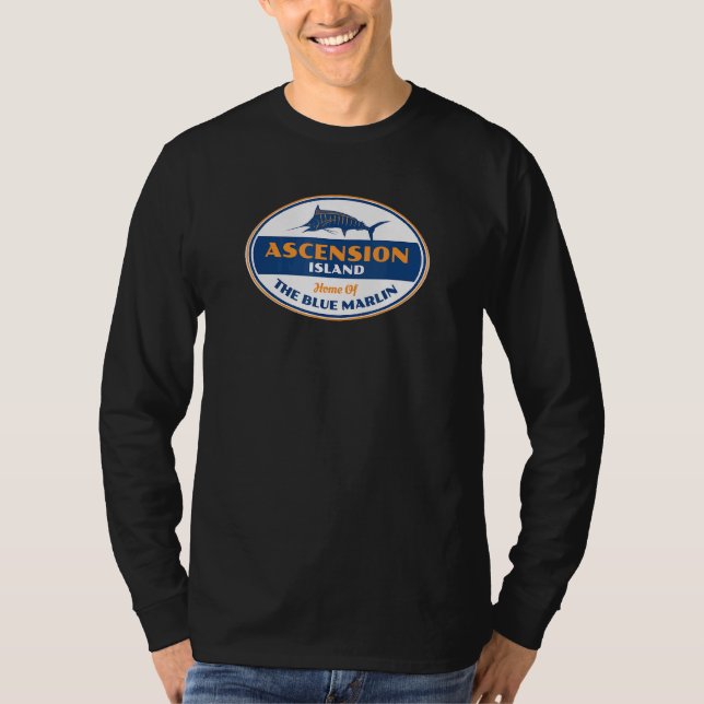Insel Ascension Fischerei T-Shirt (Vorderseite)