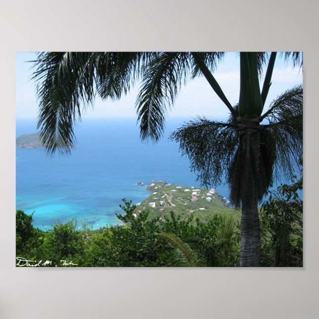 Insel Blick 5 Poster (Vorne)