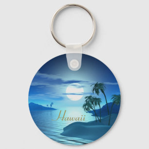Insel BuchtHawaii Schlüsselanhänger