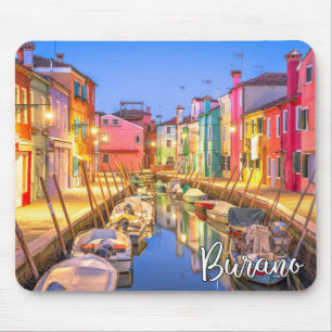 Insel Burano, Italien Mousepad