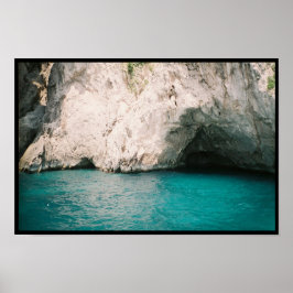 Insel Capri Blauer Grotto Poster