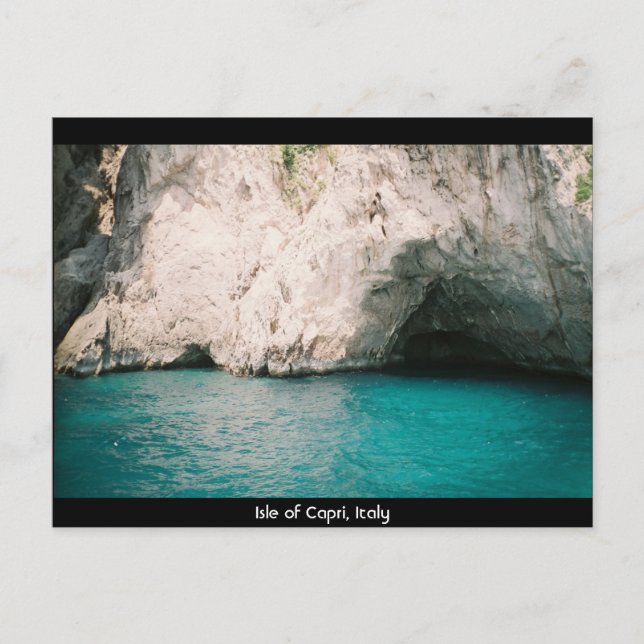 Insel Capri, Italien Postkarte (Vorderseite)