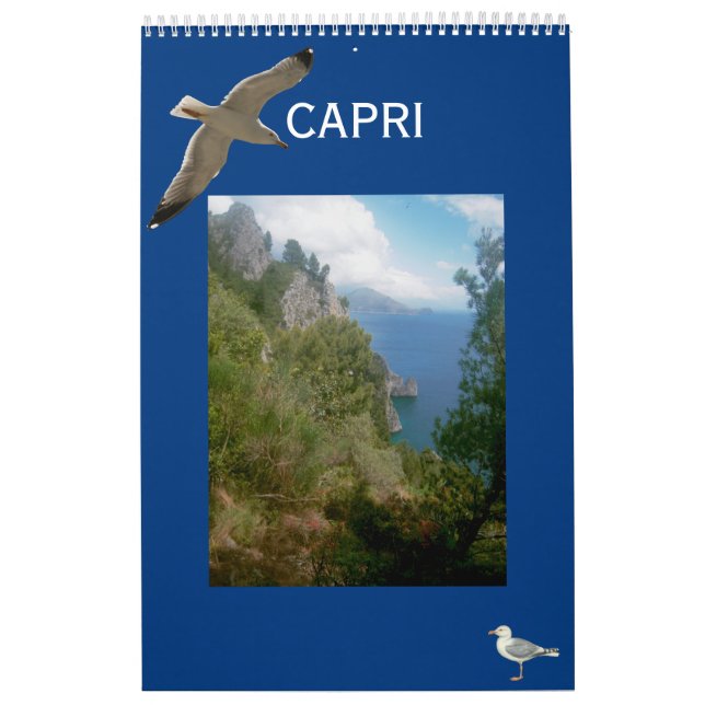 Insel Capri-Mauer-Kalender Kalender (Titelbild)