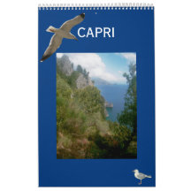 Insel Capri-Mauer-Kalender