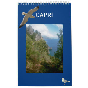 Insel Capri-Mauer-Kalender Kalender