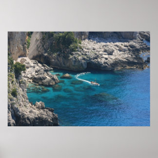 Insel Capri Poster