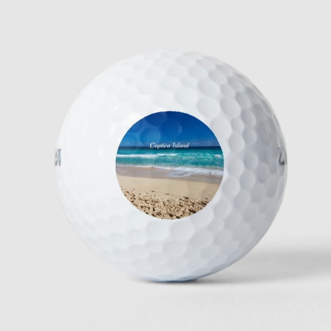 Insel Captiva, Florida Golfball (Vorderseite)