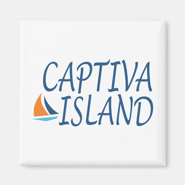 Insel Captiva Magnet (Vorne)