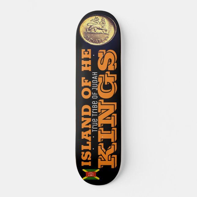 INSEL DER ART Skateboard (Vorderseite)