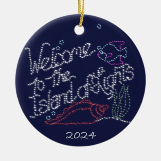 Insel der Lichter Weihnachtsschmuck (Vorne)