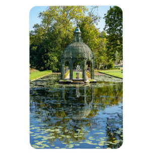 Insel der Liebe im Schloss Chantilly Magnet