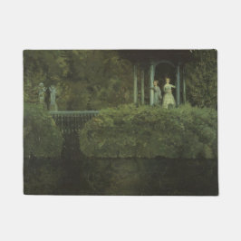 Insel der Liebe (von Konstantin Somov) Fußmatte