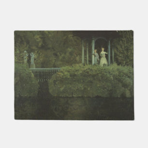 Insel der Liebe (von Konstantin Somov) Fußmatte