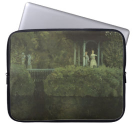 Insel der Liebe (von Konstantin Somov) Laptopschutzhülle
