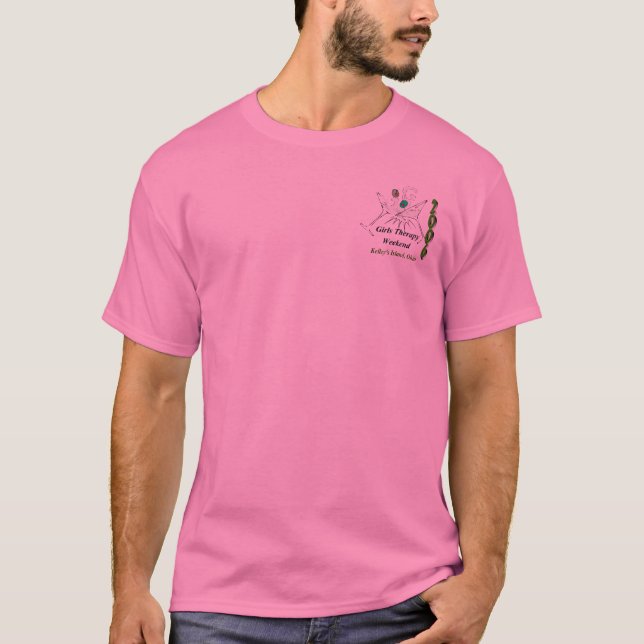 INSEL DER MÄDCHEN-THERAPIE-KELLEYS T-Shirt (Vorderseite)