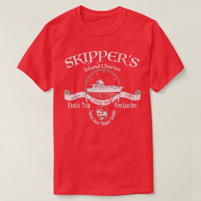 Insel der Skipper Charter 3 Std. Tour A Retro Clas T-Shirt (Design vorne)