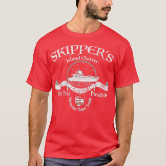 Insel der Skipper Charter 3 Std. Tour A Retro Clas T-Shirt