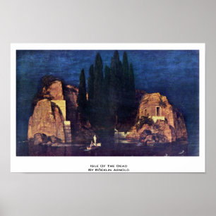 Insel der Toten durch Böcklin Arnold Poster