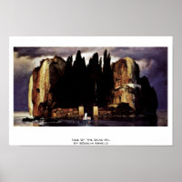 Insel der Toten (V), von Böcklin Arnold