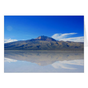 Insel der uyuni-Salinen