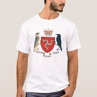 Insel des Mann-offiziellen Wappens T-Shirt