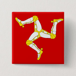 Insel des Mannes Button