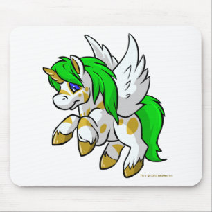 Insel, die Uni über Geheimnis-Insel fliegt Mousepad