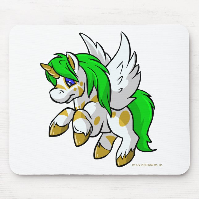 Insel, die Uni über Geheimnis-Insel fliegt Mousepad (Vorne)