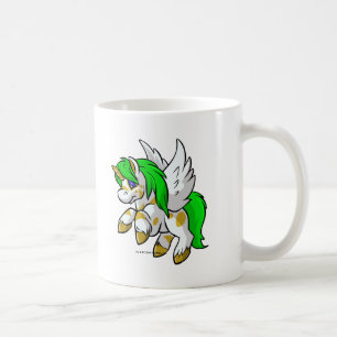 Insel, die Uni über Geheimnis-Insel fliegt Tasse