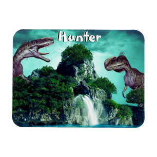 Insel Dinosaur Magnet