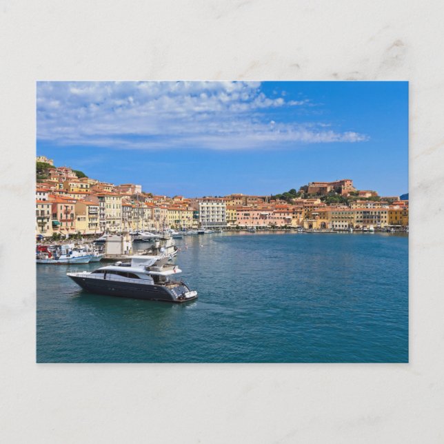 Insel Elba - Portoferraio Postkarte (Vorderseite)